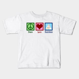 Peace Love Nutrition Kids T-Shirt